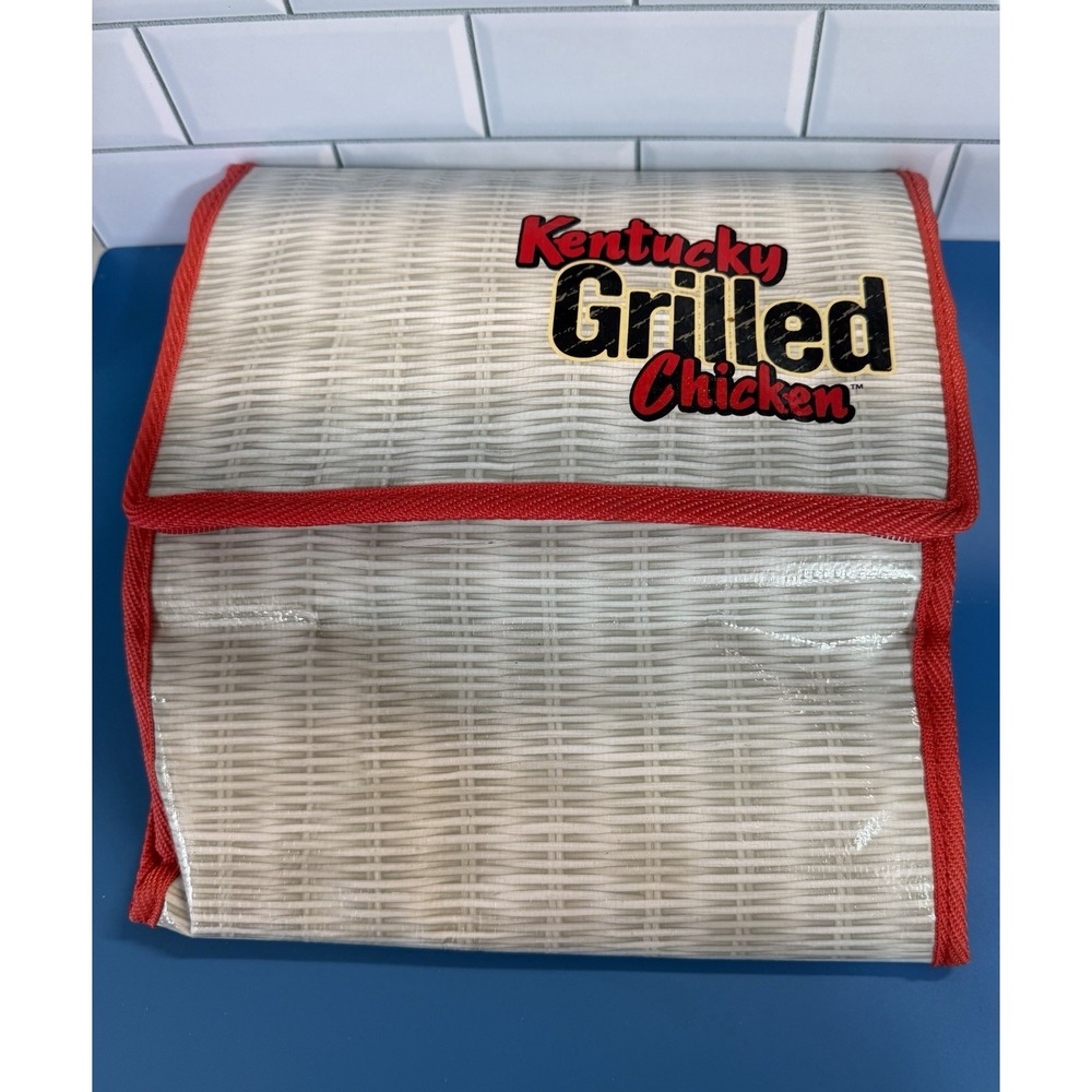 KFC Kentucky Fried Grilled Chicken Collapsible Cooler Bag Lunch Tote Sealed